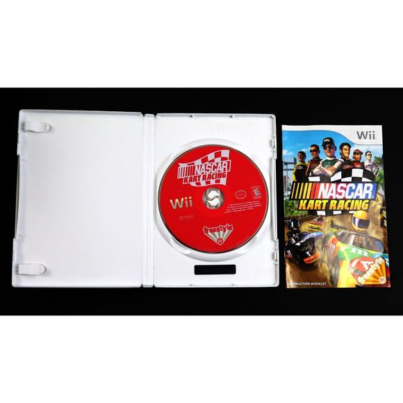 NASCAR Kart Racing‎ - Nintendo Wii - Wii Video Games Complete CIB Tested Works - Picture 4 of 4